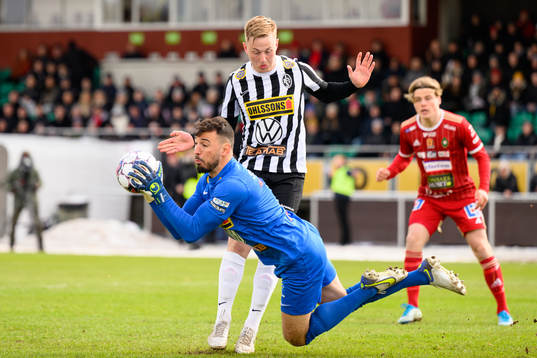 Landskronas målvakt Amr Kaddoura
