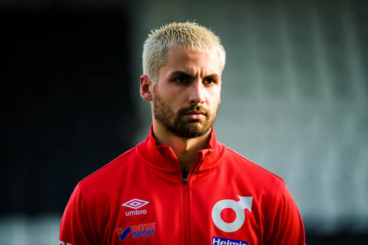 Degerfors målvakt Alfie Malik Whiteman