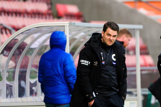 Degerfors tränare Andreas Holmberg