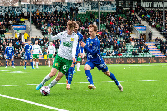 Hammarbys Williot Swedberg och Sundsvalls Saku Ylätupa