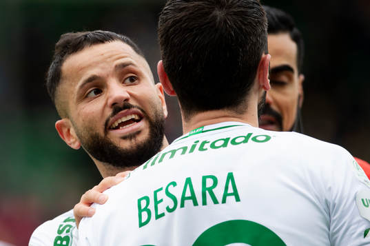 Hammarbys Mohanad Jeahze och Nahir Besara