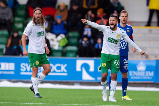 Hammarbys Björn Paulsen, Mohanad Jeahze och Sundsvalls