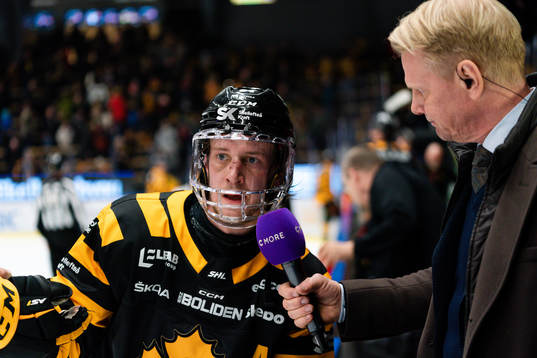 Skellefteås Jonathan Pudas i intervju med Cmores Niklas