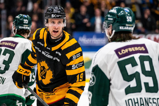 Skellefteås Filip Roos och Färjestads Linus Johansson