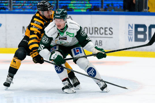Skellefteås Michael Kapla och Färjestads Gustav Rydahl