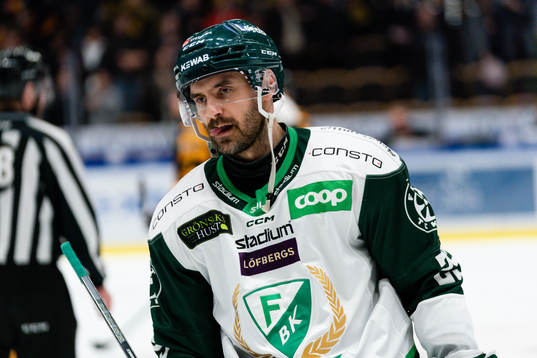 Färjestads Martin Johansson deppar