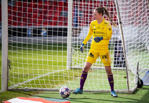 Team TGs målvakt Jasmin Mannelqvist