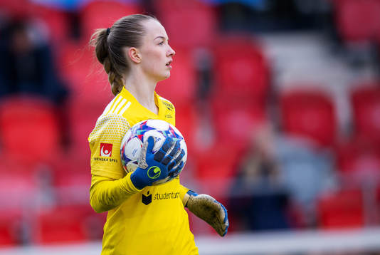 Team TGs målvakt Jasmin Mannelqvist