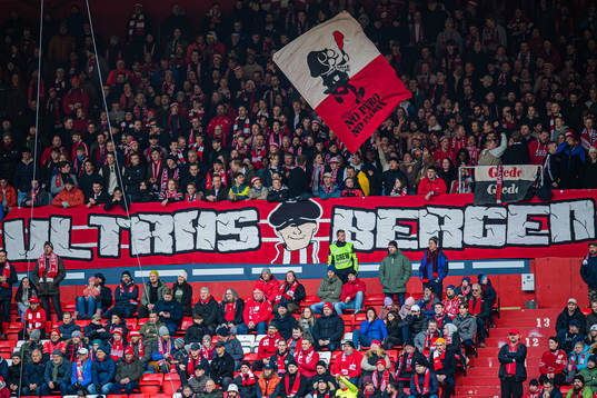 Spectators in the stands
