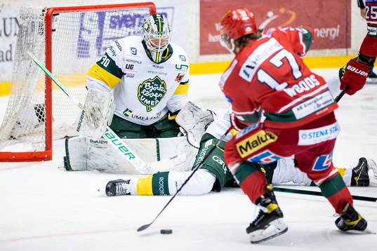 Björklövens målvakt Joona Voutilainen