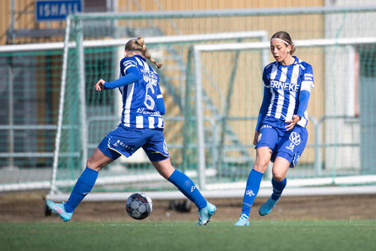 IFK Göteborgs Filippa Hopkins och Malva Larsson