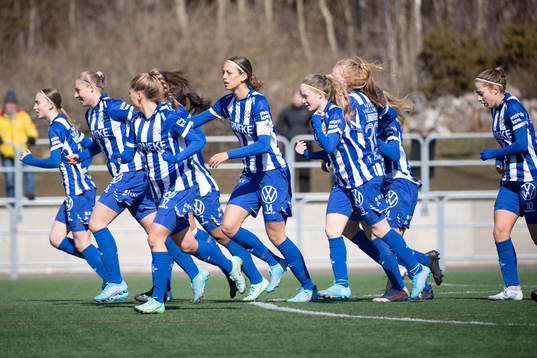 IFK Göteborgs damlag jublar
