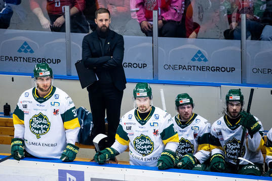 Björklövens tränare Viktor Stråhle