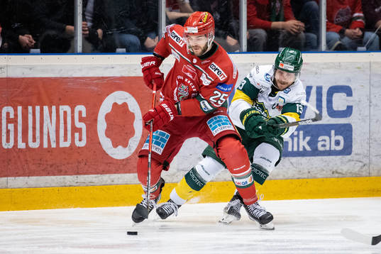 Modos Sam Vigneault och Björklövens Fredric Andersson