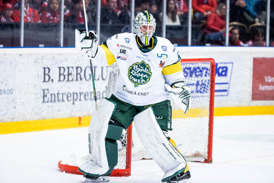 Björklövens målvakt Joona Voutilainen