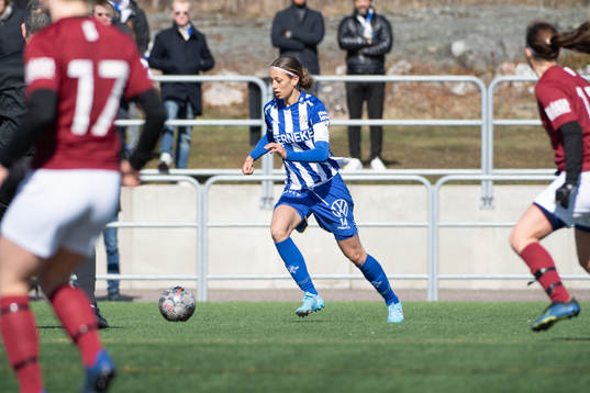 IFK Göteborgs Lagkapten Malva Larsson