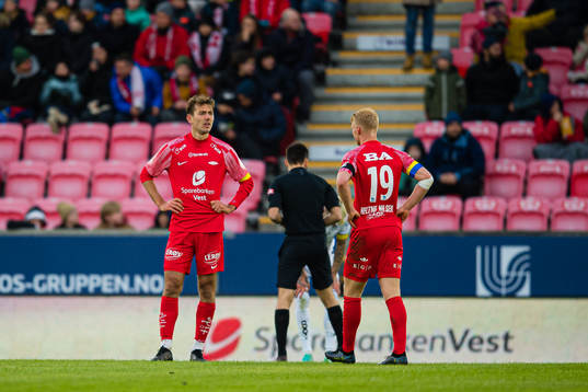 Fredrik Pallesen Knudsen and Sivert Heltne Nilsen of Brann
