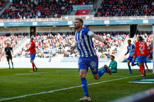 IFK Göteborgs Marcus Berg jublar