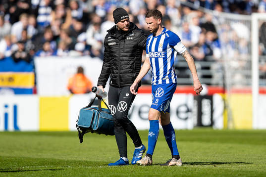 IFK Göteborgs Marcus Berg har ont