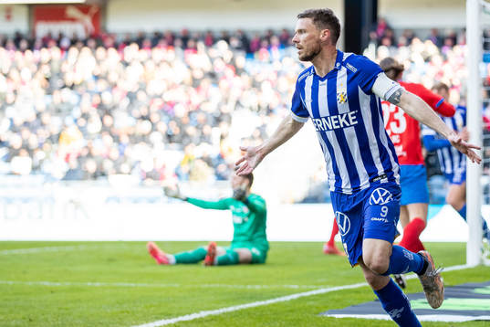 IFK Göteborgs Marcus Berg jublar