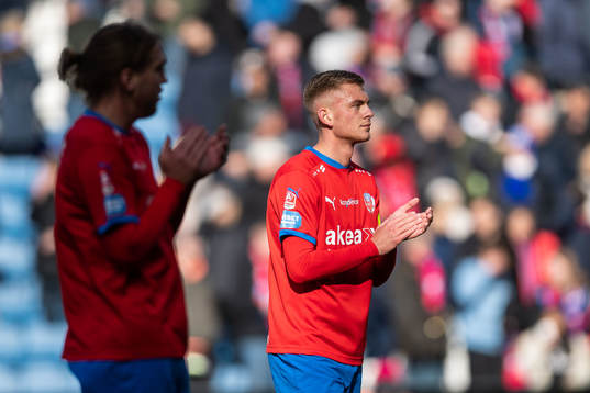 Helsingborgs Dennis Olsson deppar