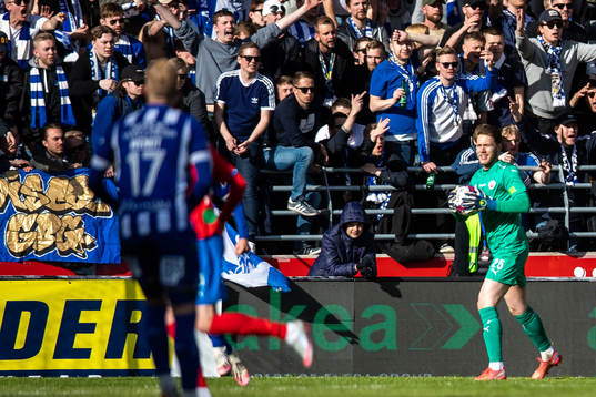 Helsingborgs målvakt Kalle Joelsson