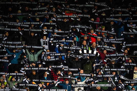 Spectators in the stands