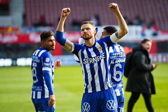 IFK Göteborgs Marcus Berg jublar