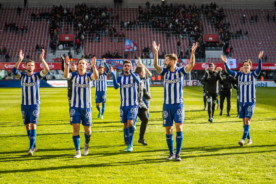 IFK Göteborgs Marcus Berg, Gustav Svensson, Hosam Aiesh,