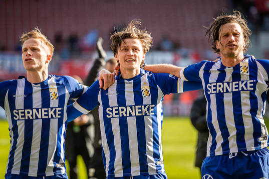 IFK Göteborgs Oscar Wendt, Simon Thern och Gustav Svensson