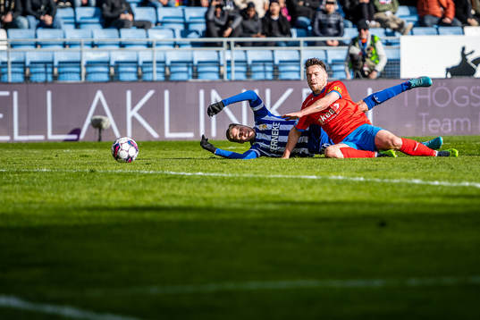 IFK Göteborgs Gustaf Norlin och Helsingborgs Viljormur