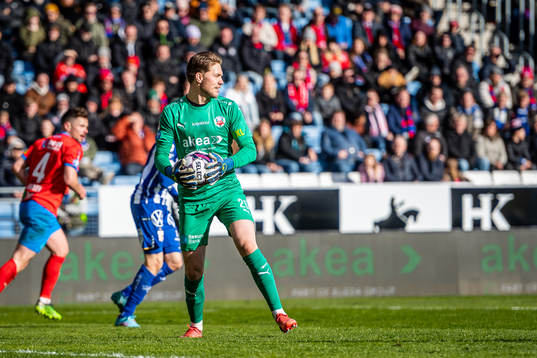 Helsingborgs målvakt Kalle Joelsson