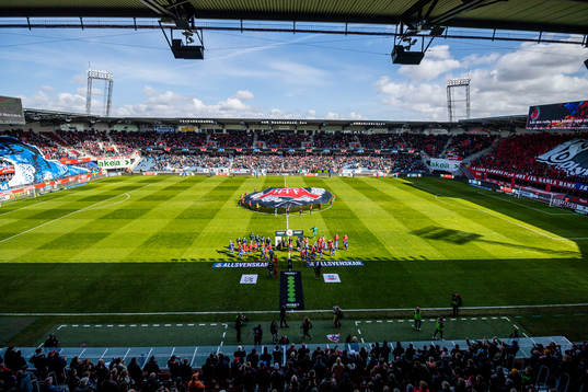 Interiör vy över Olympia