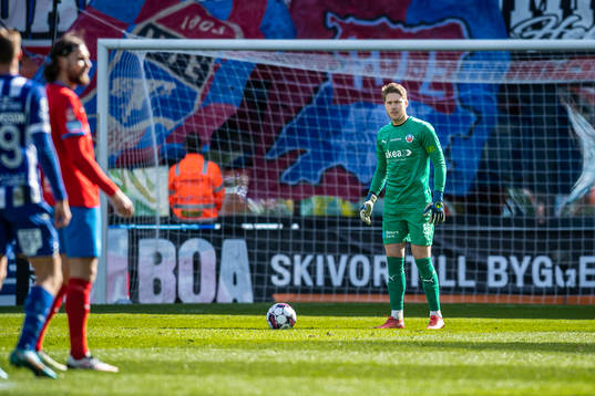 Helsingborgs målvakt Kalle Joelsson