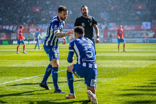 IFK Göteborgs Mattias Bjärsmyr och Alexander Jallow