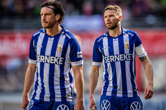 IFK Göteborgs Gustav Svensson och Marcus Berg
