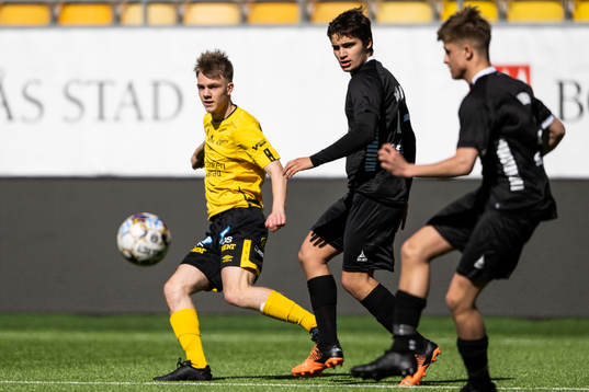 under fotbollsmatchen i P17 Allsvenskan Södra