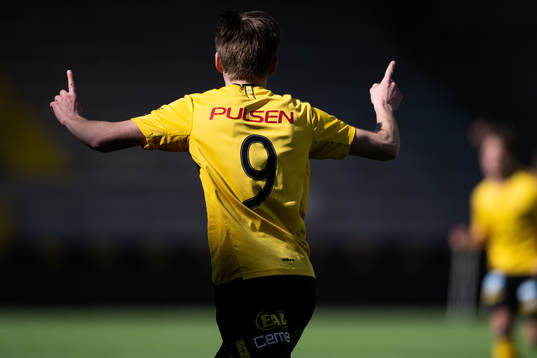 Elfsborgs Lukas Paulsén jublar