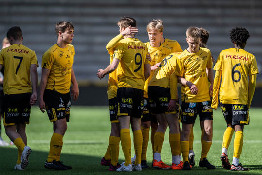 Elfsborgs spelare  jublar