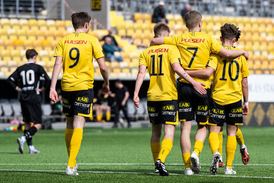 Elfsborgs spelare jublar