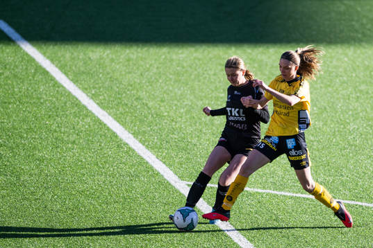 Bankeryds Sanna Fondelius och Elfsborgs Saga Andersson