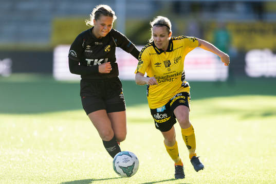 Bankeryds Julia Alvarsson och Elfsborgs Linda Westberg
