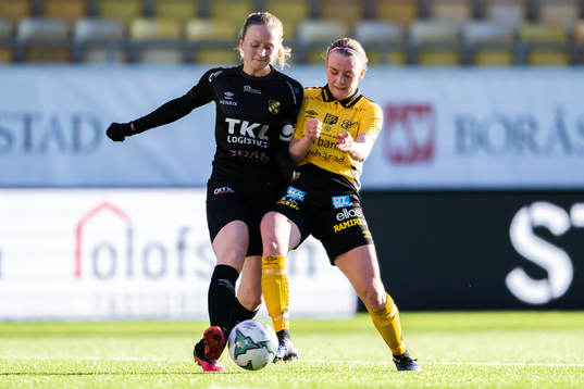 Bankeryds Therese Wibring och Elfsborgs Leann Nyström