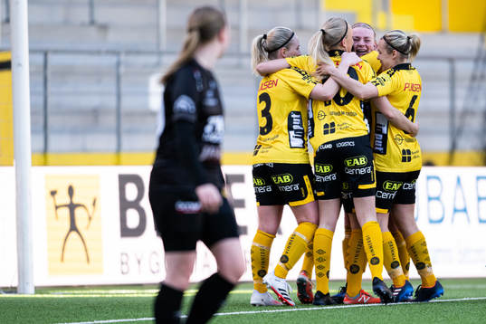 Elfsborgs spelare jublar