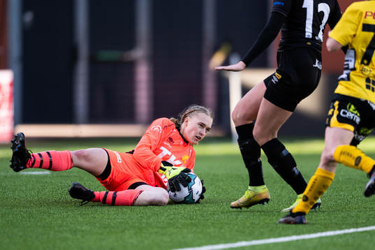 Bankeryds målvakt Johanna Tyngel