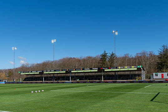 Varberg Energi Arena fotbollsmatchen i Allsvenskan mellan