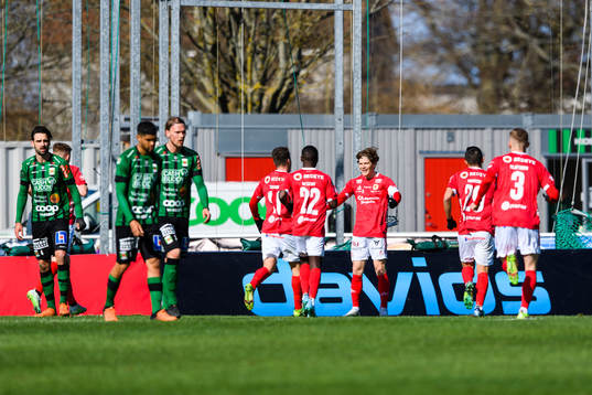 Kalmars Oliver Berg jublar