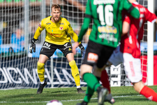 Kalmars målvakt Ricardo Friedrich