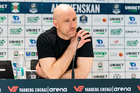 Kalmars tränare Henrik Rydström