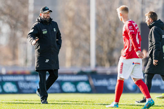 Varbergs tränare Joakim Persson